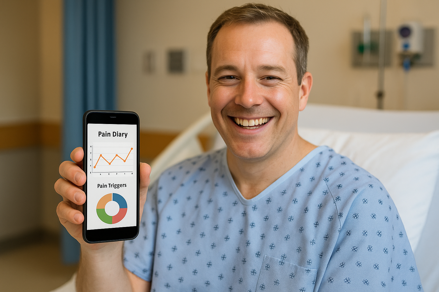 Pain tracking analytics dashboard